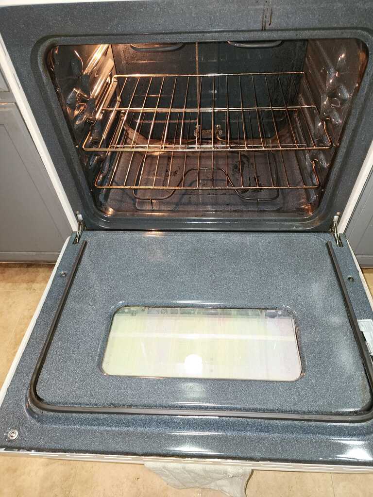 After cleaning