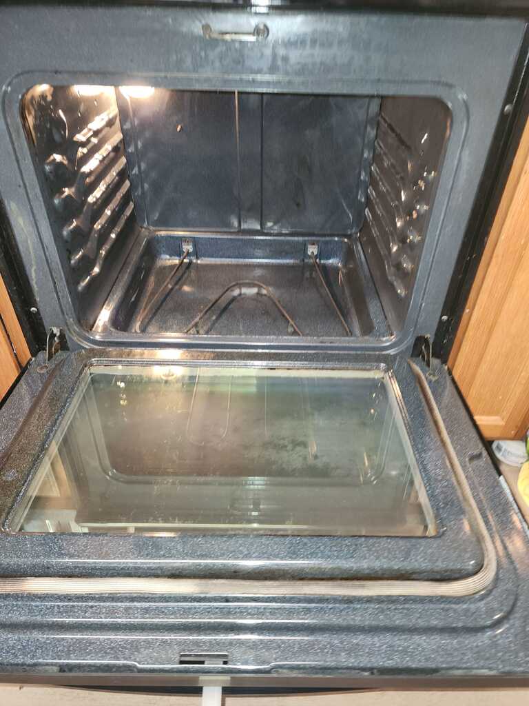After cleaning