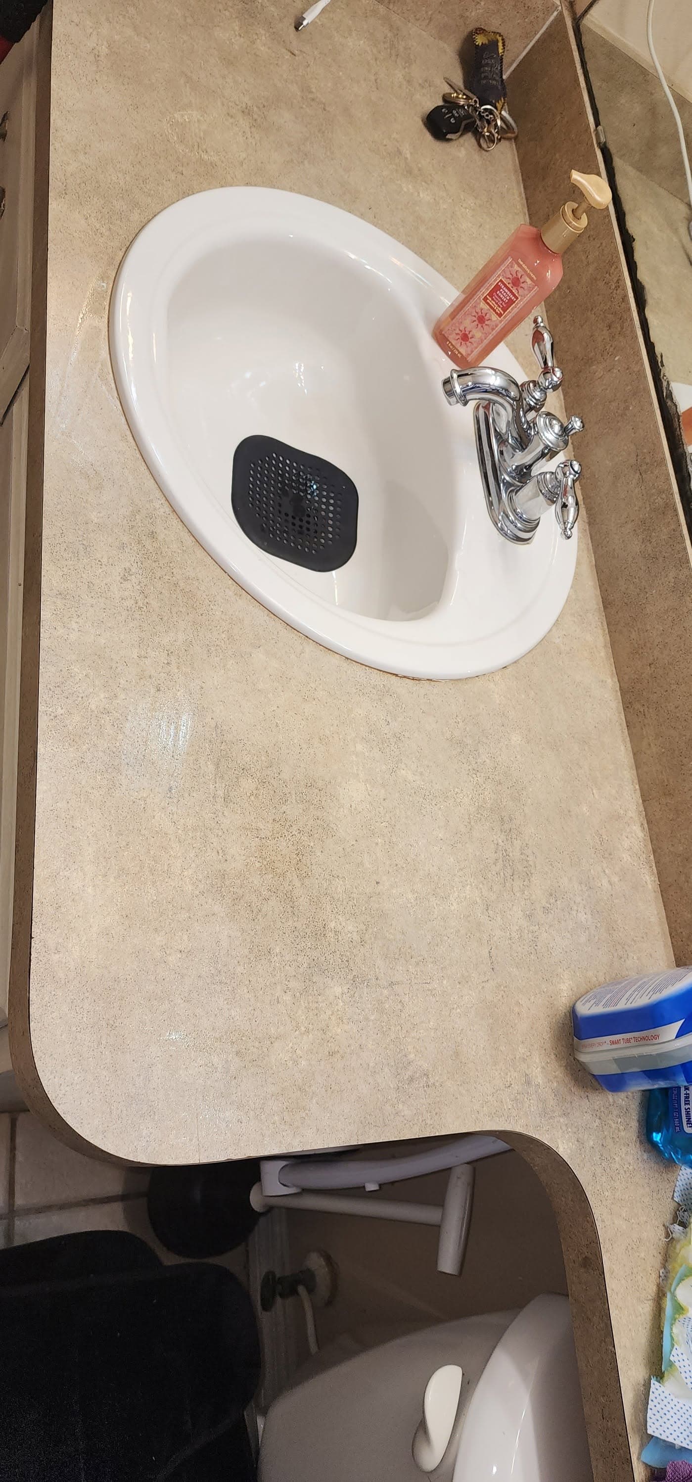 After cleaning