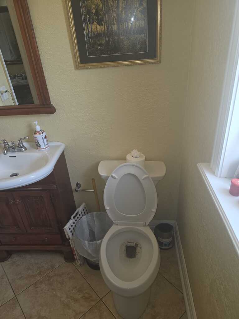 After cleaning