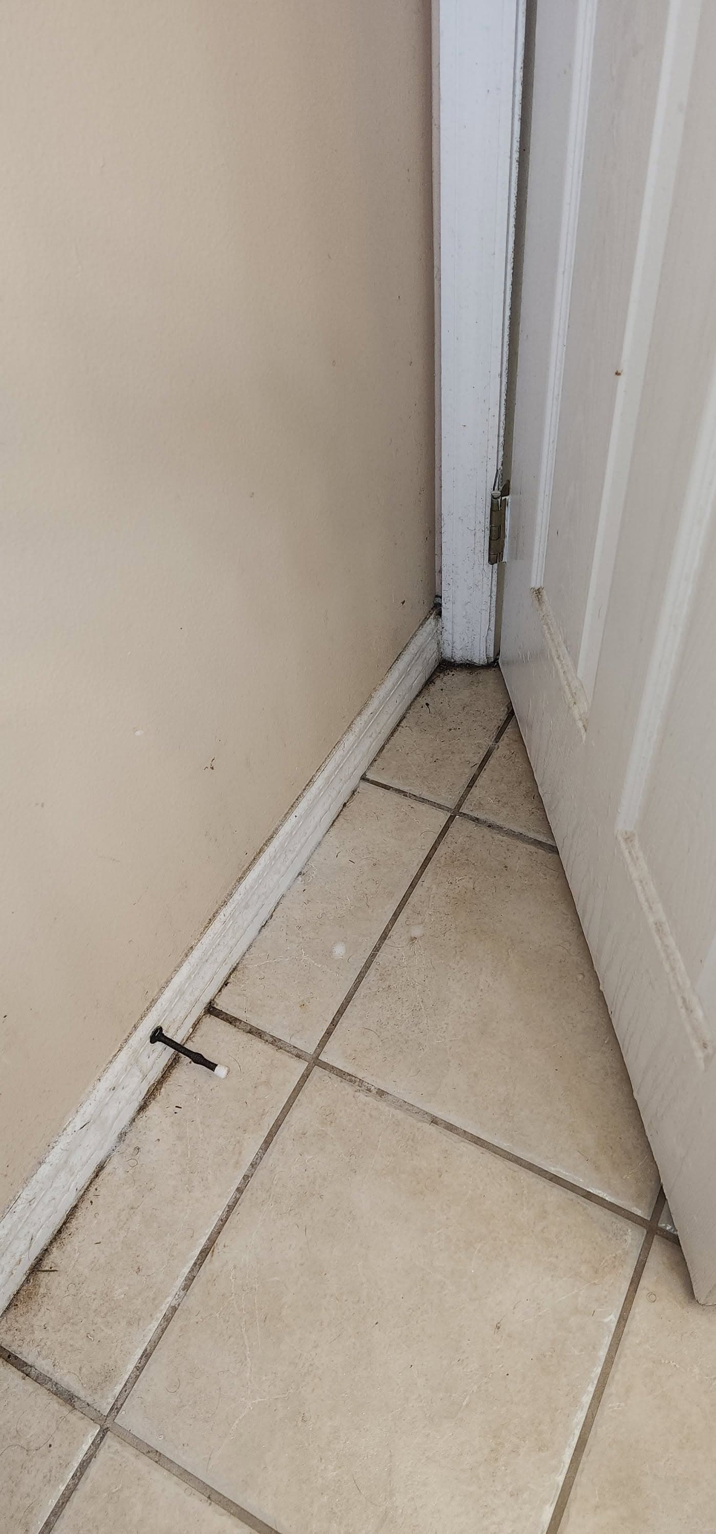 Before cleaning