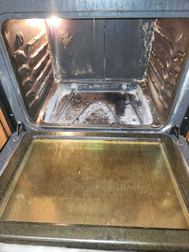 Before cleaning
