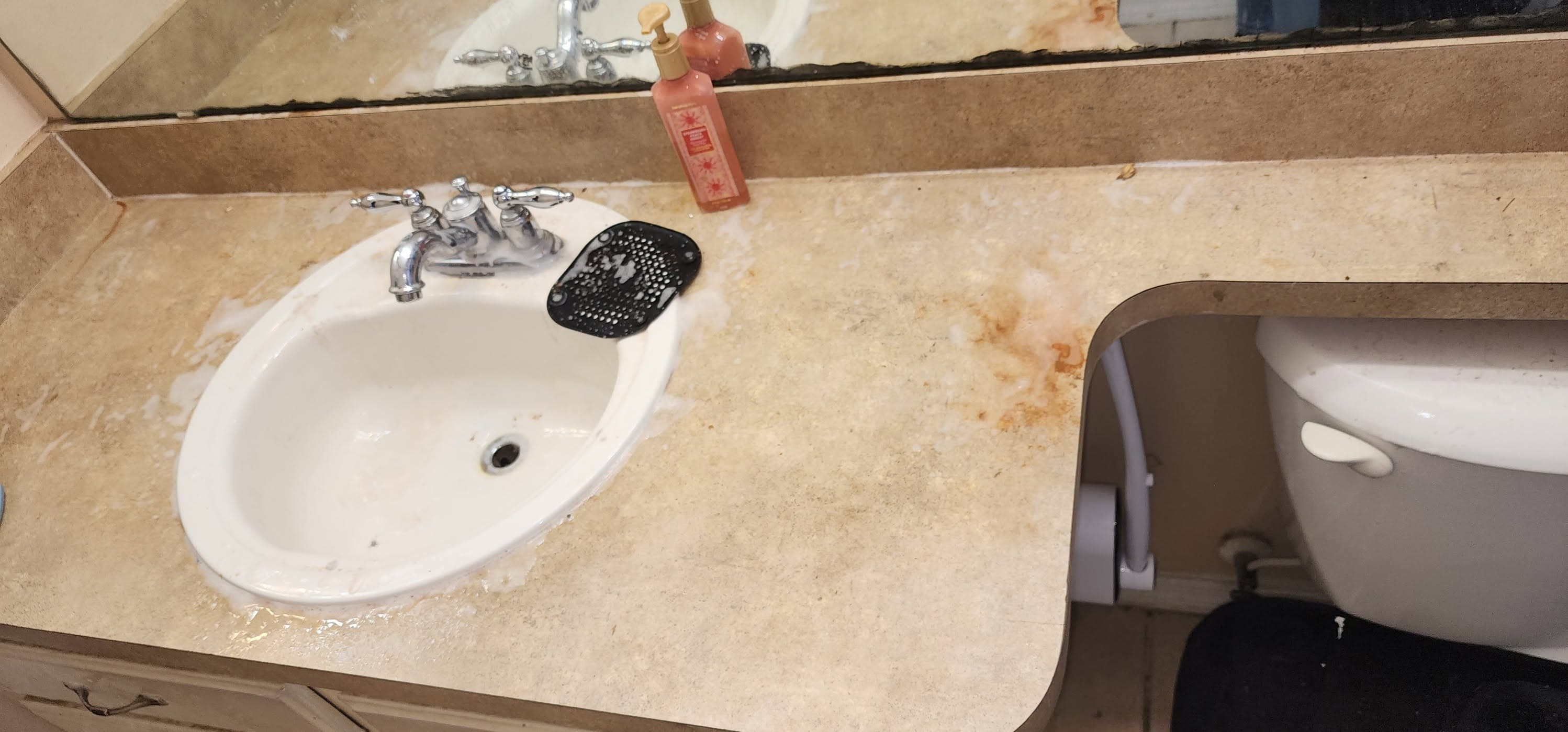 Before cleaning