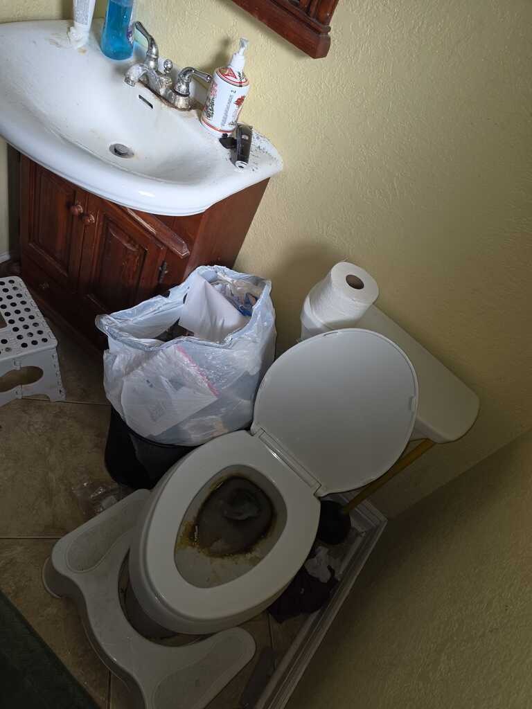Before cleaning