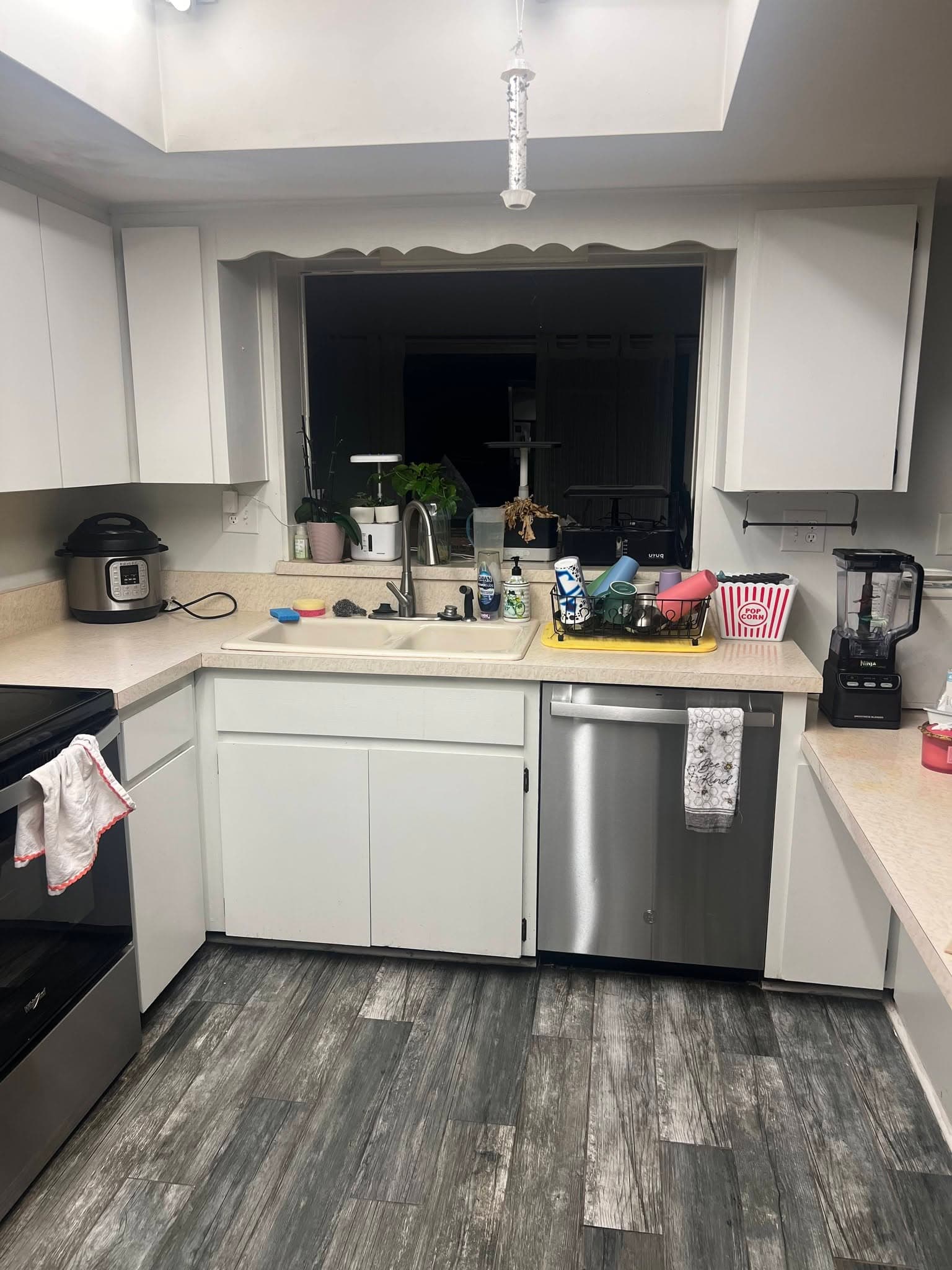 After cleaning