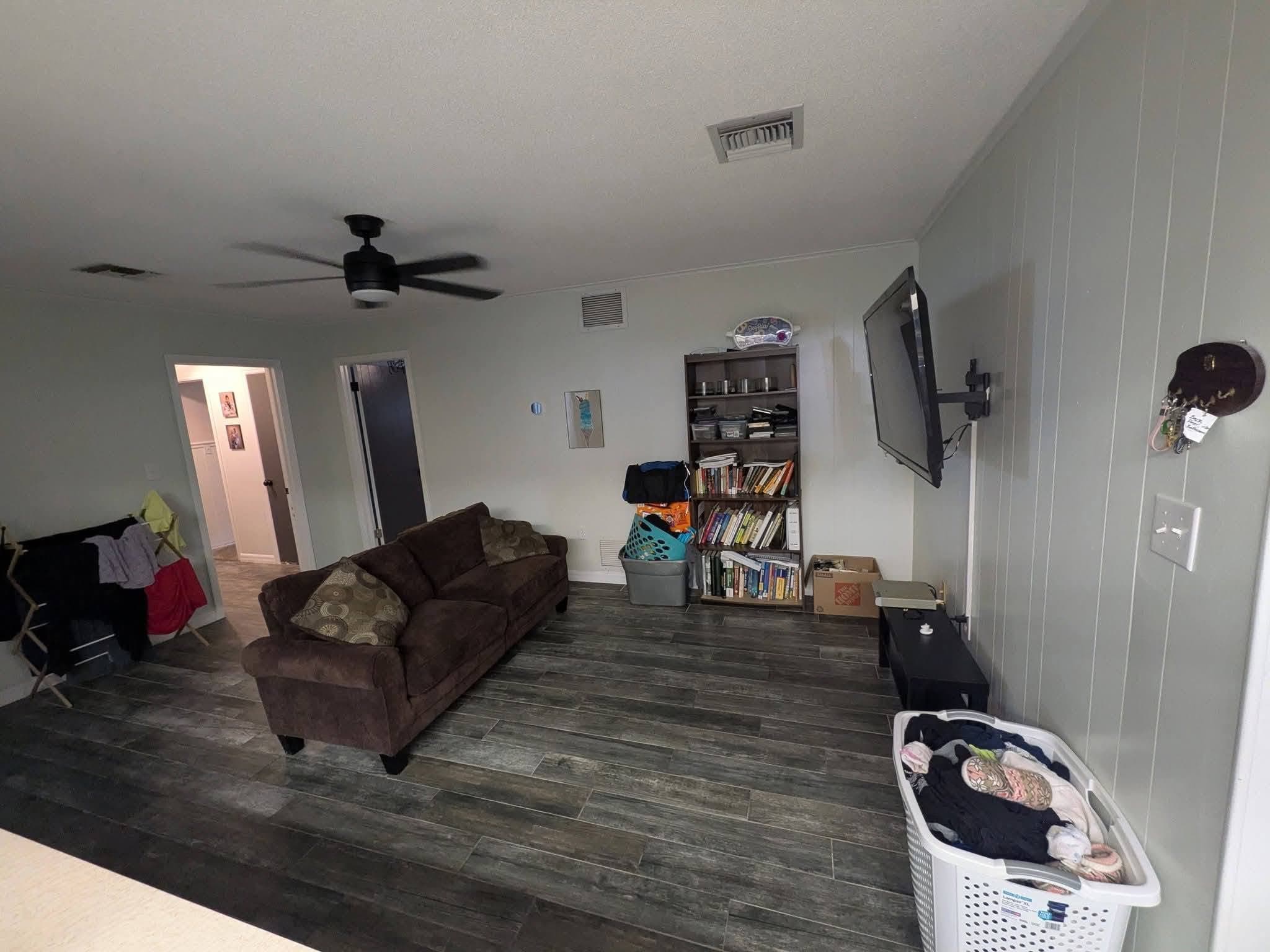 After cleaning